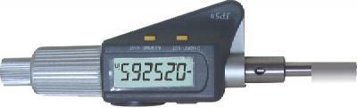 Double display digital micrometer head - 0-1.2X0.00005