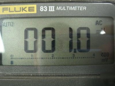 Fluke 83 iii multi- meter