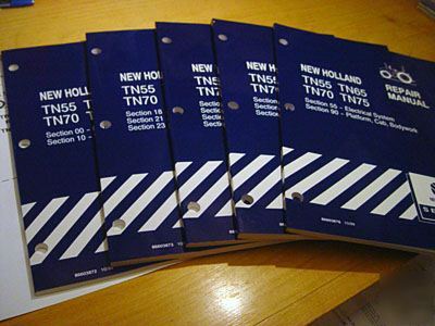 New holland TN55 TN65 TN70 TN75 factory service manual