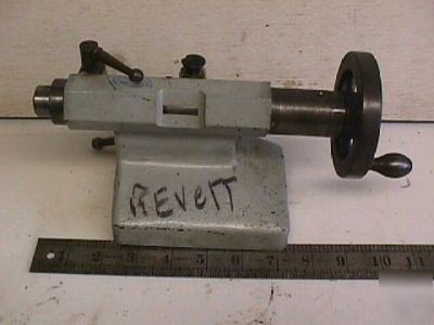 New rivett 8 inch tail stock condition