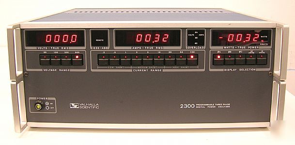 Valhalla - 2300 series digital power analyzer