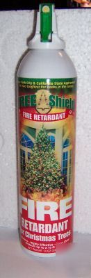 Fire retardant for christmas trees holiday saftey 