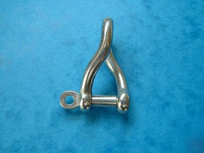 New brand 8MM stainless steel 316 twisted shackles