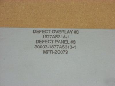Ndt ut composite defect standard laminate panel