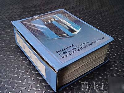 Honeywell tape recorder model 101 maintenance manual