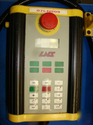 Lns cnc control mini sprint bar feeder machine part