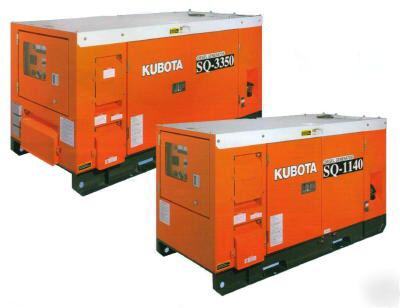 Kubota diesel generator - SQ3170