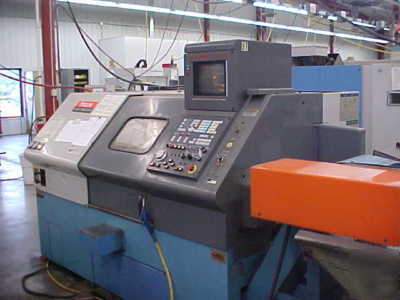  1998 mazak qt-20 hp turning center chip conveyor 