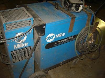 250 amp miller tig welder w/ miller cooler