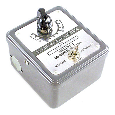 Honeywell 135-ohm manual potentiometer S443A1007