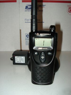 Motorola xtn XV1100 two way radios vhf extras 