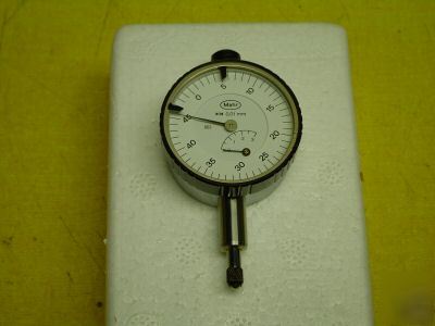 New dial indicator 35 mm face made in germany 