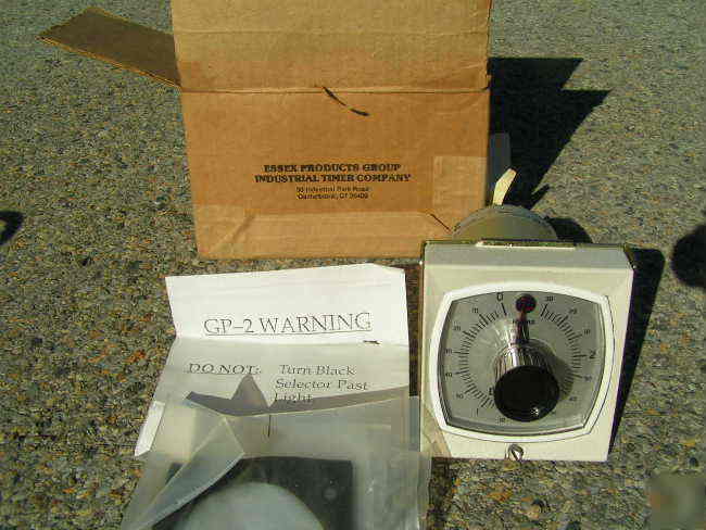New itc industrial panel timer gp-2 in box 