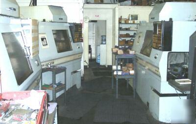 Four unison 8000 5 axis tool grinders machines
