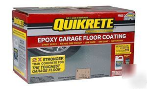 New quikrete professional concrete floor garage coating 