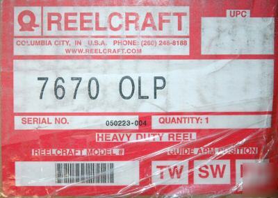 Reelcraft 7670-olp 3/8