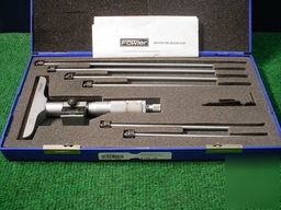 Fowler digit depth micrometer 0-6