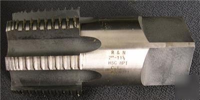 Reiff & nestor 2-11 1/2 7FL hss pipe tap for cast iron