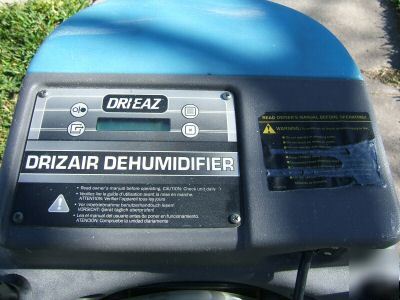 Drieaz drizair 1200 portable professional dehumidifier