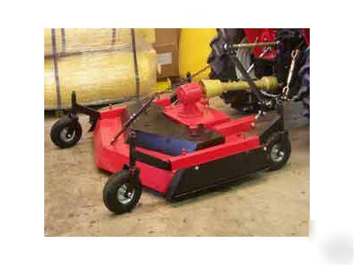 New 5' finish,finishing lawn mower rear mount tractor
