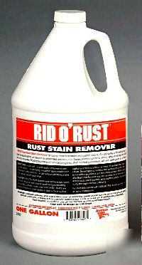 Ridorust 1 gallon rust removal product