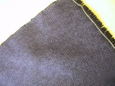 Spun carbon fiber fabric 5.9 oz light weight 10 yds 
