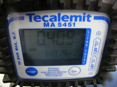 A good working tecalemit digital end of hose meter