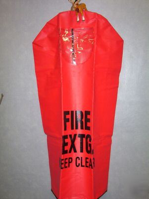 Large fire extinguisher cover with window __________I27