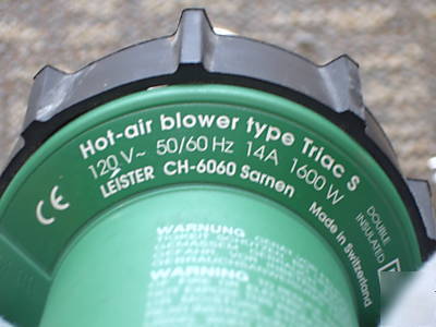 Leister hot air blower ch-6060 with tip 