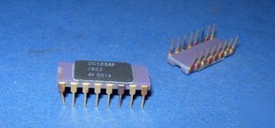 DG508AP/883 siliconix multiplexer vintage ic gold rare