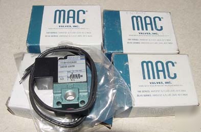 New 4PC mac pneumatic valve in box