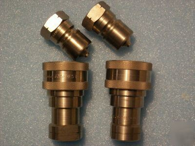 Parker 60 series 3/4 stainlesss coupling set