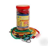 25-pc bungee cord assortment pack while supplies last