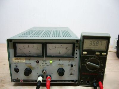 Kikusui pad 35-20L regulated dc power supply 35V-20A