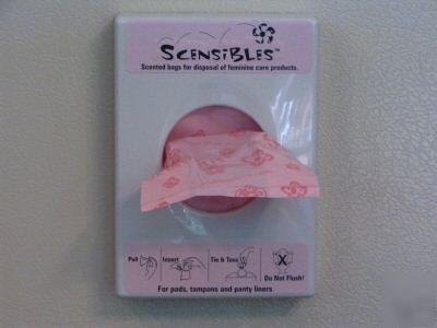 Scensibles single use sanitary napkin disposal bags