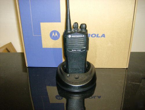 Motorola CP200, uhf, 4W, 4 channel portable radio