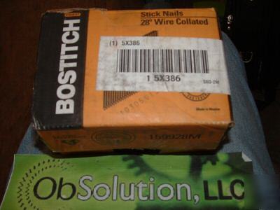 New bostitch 28 wire collated 6P nails grainger 5X386 