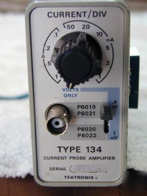 Tektronix type 134 current probe amplifier works 