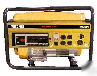 New wildfire 2500 watt gas powered electric generator 