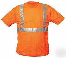 Ansi osha class ii 2 traffic safety t-shirt orange 3XL
