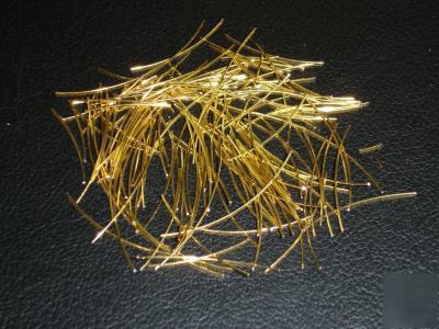 Scrap gold - 67.4 grams of clean scrap gold plated wire
