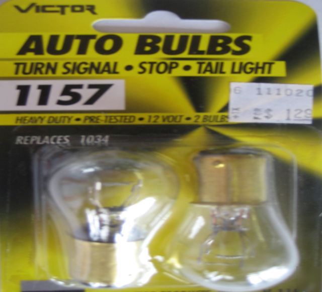 Victor turn signal light replacement bulb-vic 1157