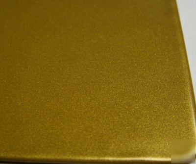 1LB gold metallic exterior grade high gloss powder coat