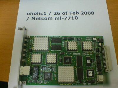 Netcom ml-7710 10/100 base-tx module 