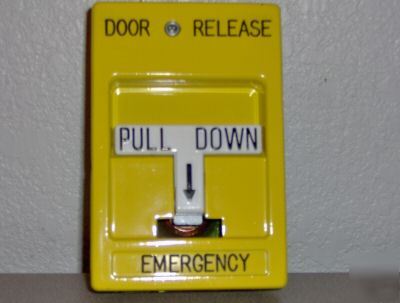New emergency door release 