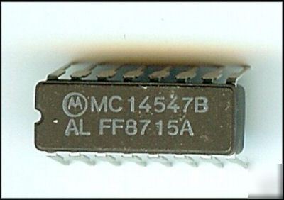 4547 / 14547 / MC14547B / MC14547 / decoder/driver