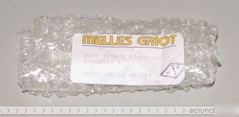 Melles griot 17 hcs 001 ball lens holder 2-mm diameter