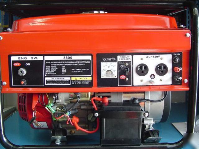 New canpro tools 3000 watt gasoline generator 30 amp