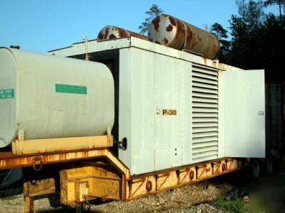Cummins 600KW generator 310 total hrs, 900HP v-12 cumm