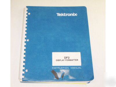 Tek DF2 display formatter instruction manual 